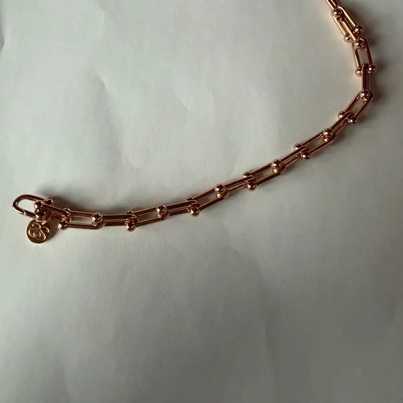 14k Rose Gold La Catena Bracelet by Spark’l- size 2 (6.75”) - Picture 4 of 8